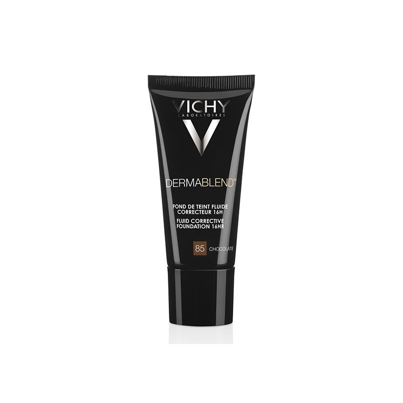 Vichy Dermablend Fond de Teint Fluide Correcteur 16H Chocolate 85 30ml