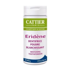 Cattier Eridène Dentifrice Poudre Blanchissante 40g