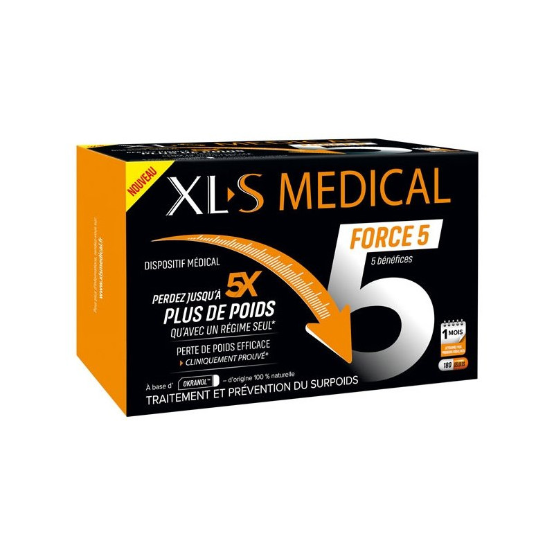 XLS Medical Force 5 / Ultra 5 180 gélules