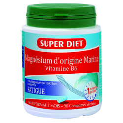 Superdiet Magnésium Marin 90 Comprimés