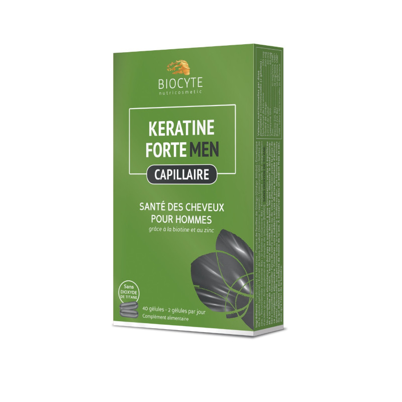 Biocyte Keratine Men 40 gélules