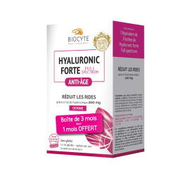 Biocyte Hyaluronic Forte Full Spectrum Anti-Âge 3 x 30 gélules