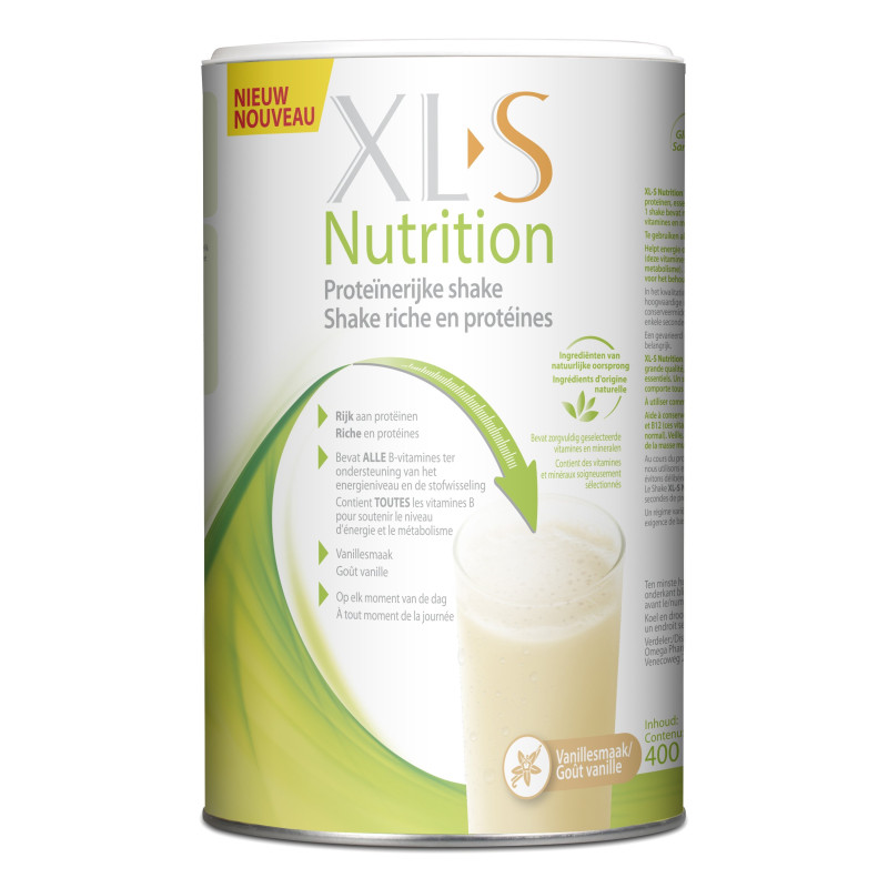 XLS Nutrition Shake Vanille 400g