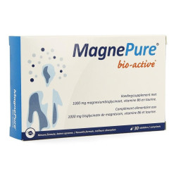 MagnePure Bio-Active 30 comprimés