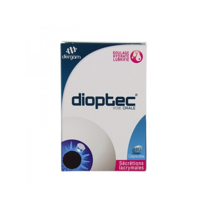 Dergam Dioptec Confort Lacrymal 180 capsules