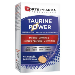 Forte Pharma Energie Taurine Power 30 Comprimés Effervescents