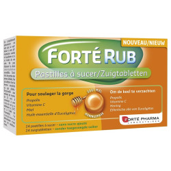 Forte Pharma Forté Rub 24 pastilles