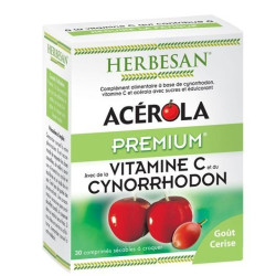Herbesan Acérola Premium Vitalité 30 Comprimés
