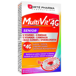 Forte Pharma Multivit' 4G Senior 30 comprimés