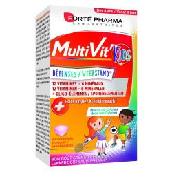Forte Pharma Multivit' 4G Kids 30 comprimés