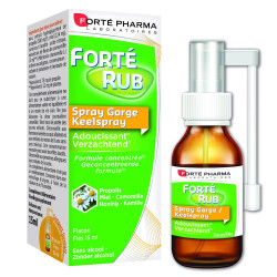 Forte Pharma Forté Rub Spray Gorge 15ml