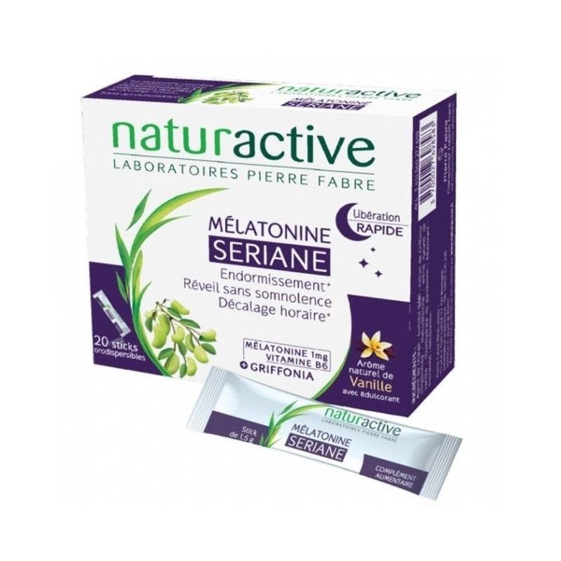 Naturactive Mélatonine Sériane 20 sachets