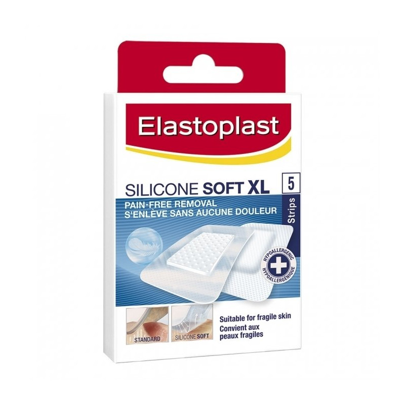 Elastoplast Silicone Soft XL 5 Pansements