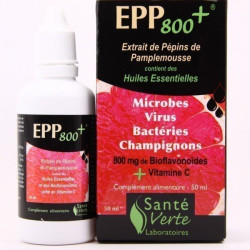 Santé Verte EPP 800+ Extrait de Pépins de Pamplemousse 50ml