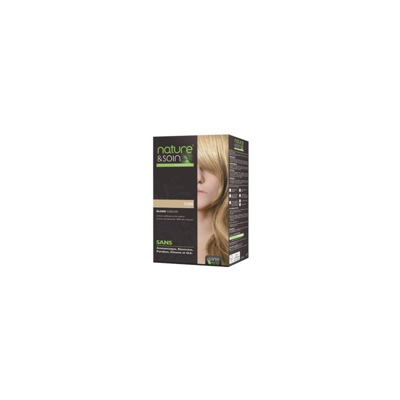 Nature & Soin Coloration Permanente 10N - Blond Suedois