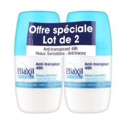 Etiaxil Déodorant Anti-Transpirant 48h Roll-On Duo Pack 2x 50ml