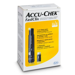 Accu chek fastclix (piqueur+lancet 1x6)05864666171