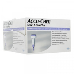 Accu-Chek® Safe-T-Pro Plus Autopiqueurs Stériles 200 pièces