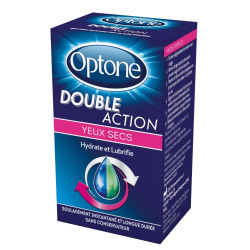 Optone Double Action Yeux Secs 10ml
