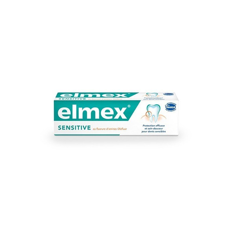 Elmex Sensitive Dentifrice Dents Sensibles & Collets Dentaires Dénudés 50ml