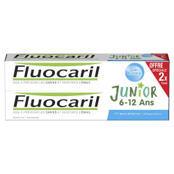 Fluocaril Duo Pack Junior 6-12 Ans Gel Bubble 75ml