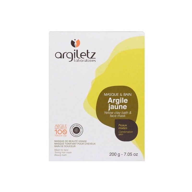 Argiletz Argile Jaune Masque & Bain 200g
