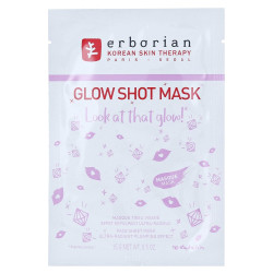 Erborian Glow Shot Mask Masque Tissu Visage 15g