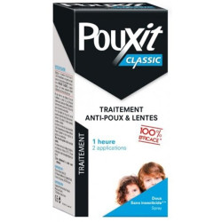 Pouxit Classic Traitement Anti-Poux & Lentes Spray 100ml