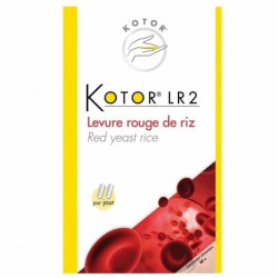 Kotor LR2 Levure Rouge de Riz 60 gélules