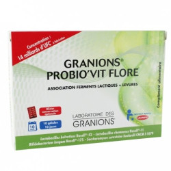 Granions Probio'Vit Flore 10 gélules