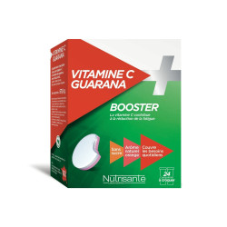 Nutrisanté Vitamine C + Guarana Booster 24 comprimés