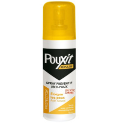 Pouxit Répulsif Spray Préventif Anti-Poux 75ml
