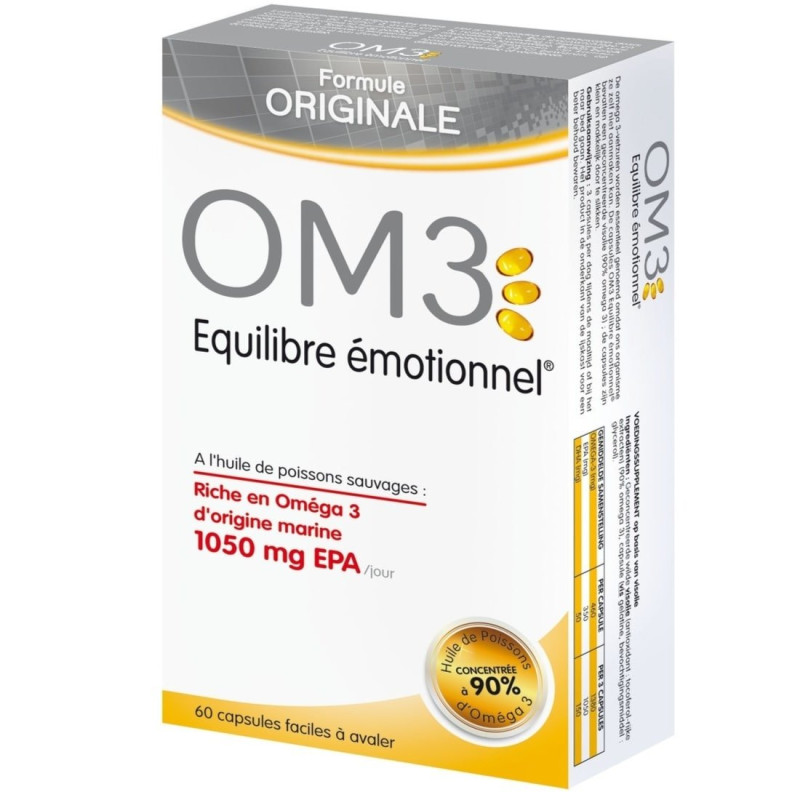 OM3 Equilibre Emotionnel 60 capsules