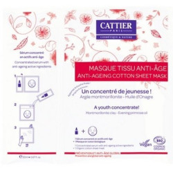 Cattier Masque Tissu Anti-Âge 20ml