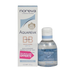 Noreva Aquareva BB Crème Teinte Dorée SPF15 40ml + Eau Micellaire 100ml OFFERTE
