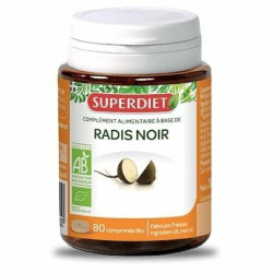Superdiet Radis Noir Bio 80 comprimés
