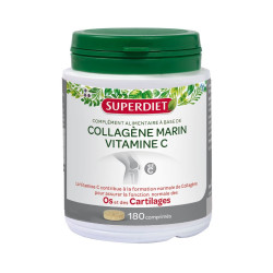 Superdiet Collagène Marin & Vitamine C 180 comprimés
