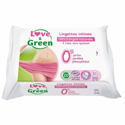 Love & Green Lingettes au Liniment 56 Pièces