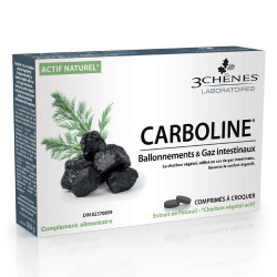 Les 3 Chênes Carboline 30 comprimés