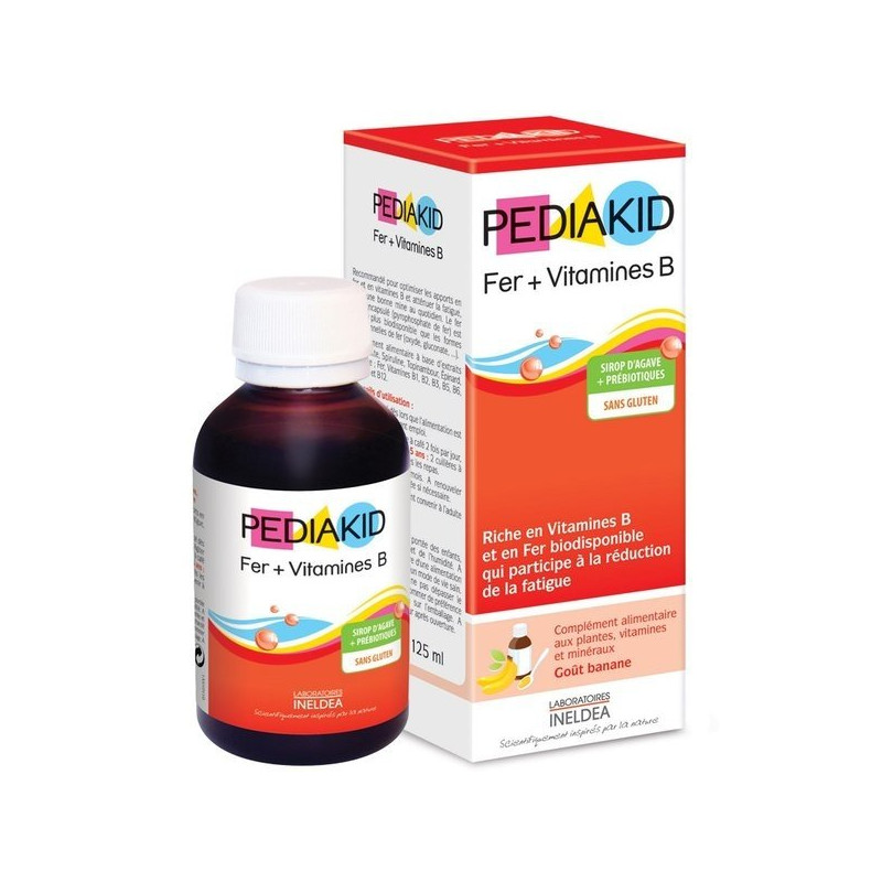 Pediakid Fer + Vitamines B 125ml