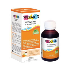 Pediakid 22 Vitamines & Oligo-Eléments 125ml
