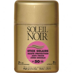 Soleil Noir Stick Lèvres Solaire SPF50 10g