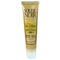Soleil Noir Soin Vitaminé Crème + Stick SPF20 20ml