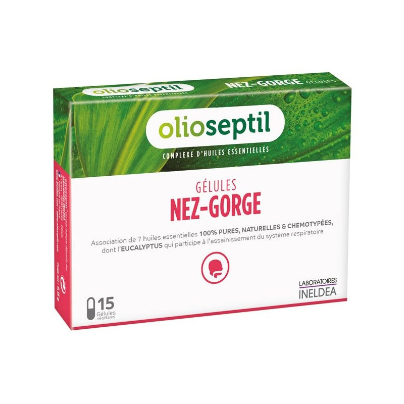Olioseptil Nez-Gorge 15 gélules