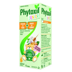 Phytoxil Junior Sirop Toux et Gorge Arômes Fraise-Framboise 100ml