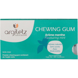 Argiletz Chewing Gum Argil'Gum Menthe