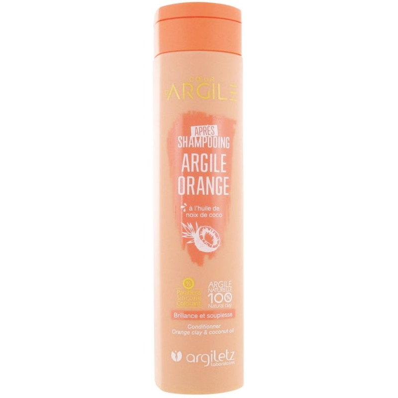 Argiletz Après-Shampoing Argile Orange 200ml