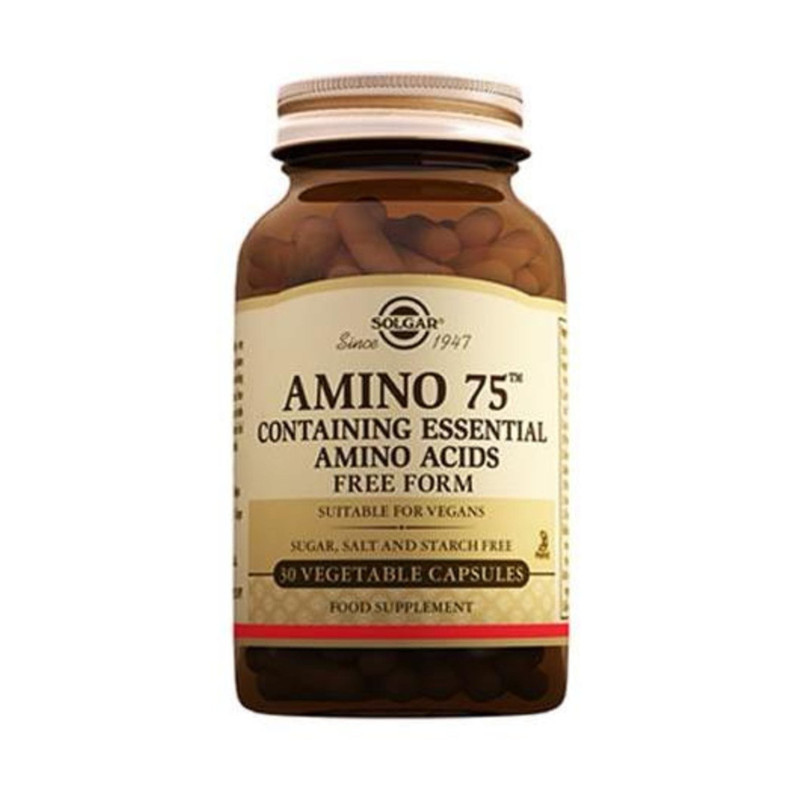 Solgar Amino 75™ 30 gélules végétales