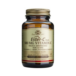 Solgar Ester-C® Plus 500mg Vitamin C 50 gélules végétales