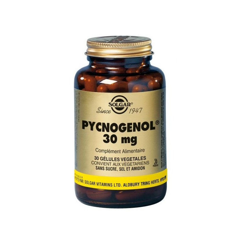 Solgar Pycnogénol 30 gélules